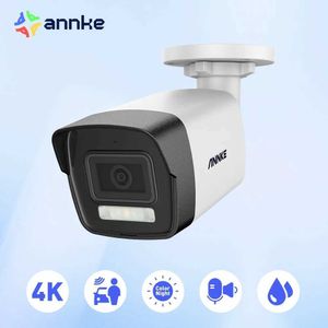 Caméras IP Annke 8MP IR Network Bullet Camet Camet Outdoor Indoor Insoor Video Soutrveillance Camera Integ In Mic 2,8mm Lens IP Cameras 24413