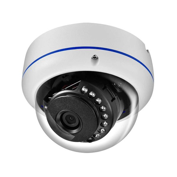 Caméras IP Azishn H.265 5MP 3MP 2MP IP Camera Vandalproof Security Ptp Alert 15ir Dome Metal Imperproof Surveillance Camera Xmeye 24413