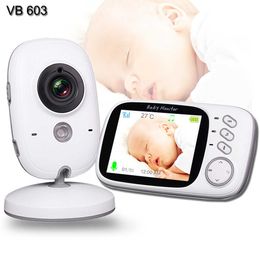 IP -camera's babymonitor met camera multifunctionele wifi baby nanny videocamera tweewegs audiotemperatuur bewaken babyslaapmonitor T221205
