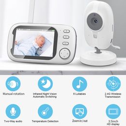 IP Caméras Baby Monitor avec appareil photo Protection sans fil Détection Protection de sécurité Nanny Cam Electronic Babyphone Cry Babies Nourrir 221108