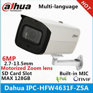 IP カメラ Dahua IPC-HFW4631F-ZSA 6Mp IP カメラ 2.7 ～ 13.5 mm 可変焦点電動レンズ内蔵 SD カード スロットおよび MIC IR 80 メーターガンカメラ 230706