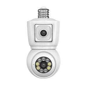 IP -camera's DP44 FL Color Night Vision 1080p CCTV Camera Two Way Talk Tracking Security Cam Ptz WiFi Light BB met E27 Socket Drop Deli DH7P9