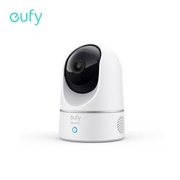 Caméras IP eufy Security 2K Indoor Cam P24 Protect Pan Tilt Mini Wifi Camera Human AI Voice Assistant Compatibility Motion Track 230712