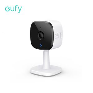 IP-camera's eufy Beveiliging IndoorCam C24 Camera Wifi 2K 2-weg audio Wi-Fi Menselijk huisdier AI Werkt Stemassistenten Nachtzichtcamera 230830