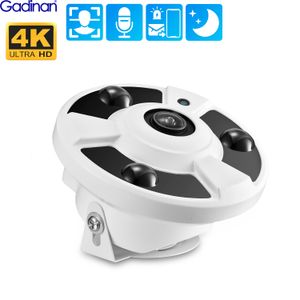 Caméras IP Gadinan Caméra filaire Détection de visage 4K 8MP 1.7mm HD Vision nocturne Enregistreur audio Panoramique Surveillance vidéo POE XMEye 230922