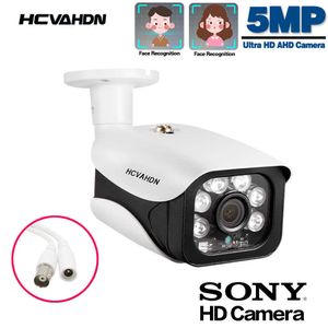 IP -camera's H.265 Super HD 5MP AHD Analoge camera Outdoor Waterdichte beveiligingscamera BNC Face Detectie CCTV Video Surveillance System Xmeye T221205