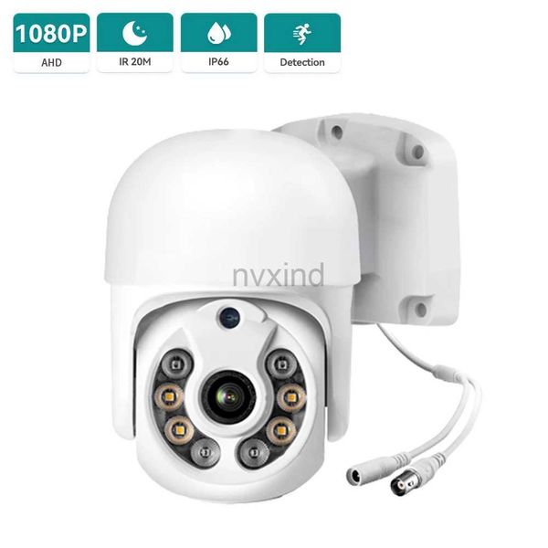 IP Cameras HD 1080p AHD Mini Speed Dome Camera 3,6 mm Lens 30m Vision nocturne infrarouge IP66 Contrôle coaxial imperméable Appareil photo extérieur D240510