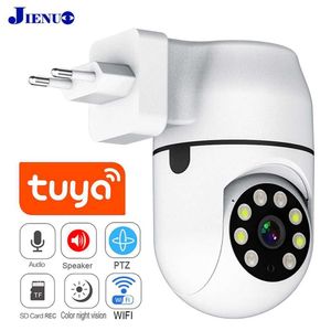 IP CAMERA HD TUYA PTZ IP CAMERIE IP WIRESS WIRESS HUMAN Suivi Auto CCTV Sécurité Surveillance Smart Cloud Couleur Ir Vision nocturne WiFi Home Cam 24413