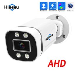 IP -camera's Himeeeu 1080p Ahd Bullet Camera Outdoor Security WaterProf Motion Detecteer 2MP analoge CCTV camera 20m Infrarood Night Vision Xmeye 240413