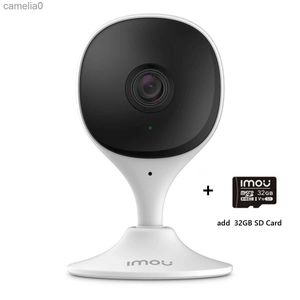 IP CAMERA IMOU CUE 2C + GRATUIT 32G CAME WIFI MONITEUR BÉBÉ HUMAN CAMODE CAME CAME COMPACT VISION Intelligent Caméra intérieure Camerac240412