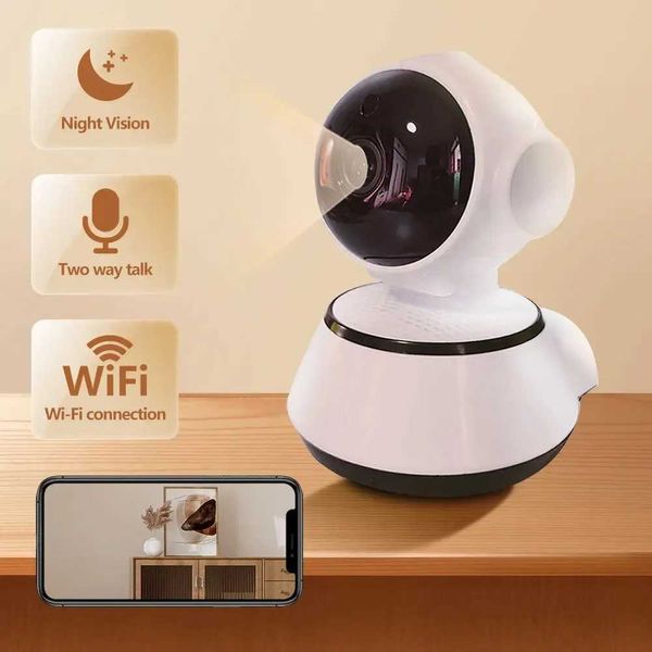 Cámaras IP Camera IP HD Cloud Smart Home inalámbrico Seguimiento automático inteligente de cámara de vigilancia humana CCTV Network Wifi Camera 24413