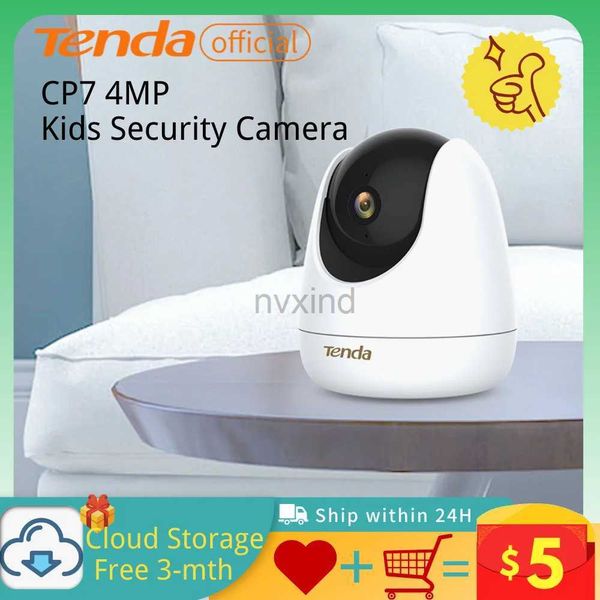 IP CAMERA TENDA CP7 4MP PTZ WiFi Caméra IP CAME CAME CAME CAMIS HOME HD FULL CAME CAMERIE DE SÉCURITÉ CAMÉRIE VIDÉO Intelligent D240510