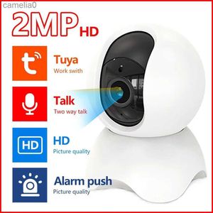 Caméras IP Tuya 2MP Motion Detection WiFi Smart Home Security Camera avec vision nocturne et communication audio bidirectionnelle pour la surveillance de bébé à domicilec240412