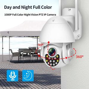 IP -camera's tuya wifi ptz camera outdoor hd ip camera 2mp video surveillance beveiligingscamera auto tracking audio video draadloos 1080p cctv 240414