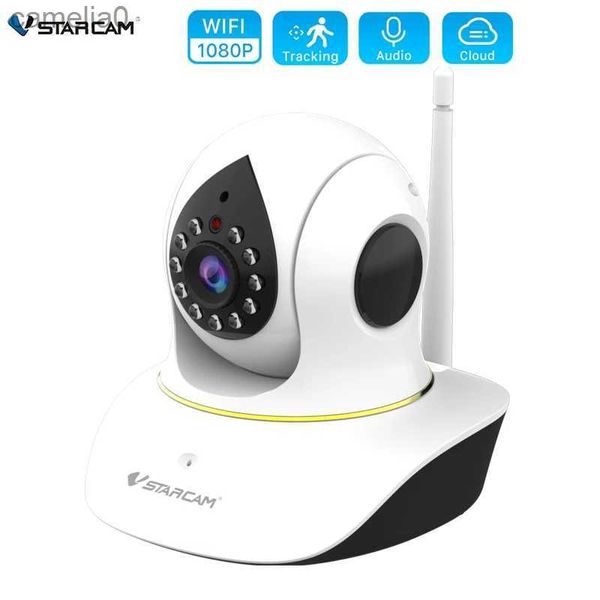 Cámaras IP Vstarcam 1080p Cámara Wifi Cámara IP Camera IP Baby Pet Monitor 360 PTZ Monitoreo de seguridad Home DetectionC240412