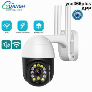 Caméras IP YCC365 plus 1080p Sécurité extérieure sans fil Caméra IP deux façons de surveillance de la vidéo de la maison intelligente et de la maison de surveillance de la maison de surveillance SMARTH