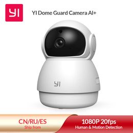 IP-camera's YI Dome Beveiliging Binnen HD 1080p WiFi Ip Smart Video Surveillance Systeem Bewegingsdetectie Mens en huisdier AI 221020