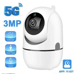 IP -camera's Yi IoT 5G 2.4G 3MP beveiligingscamera -systeem Indoor PTZ Camera Motion Detectie Auto Tracking IR Night Vision Surveillance Camera's 240413