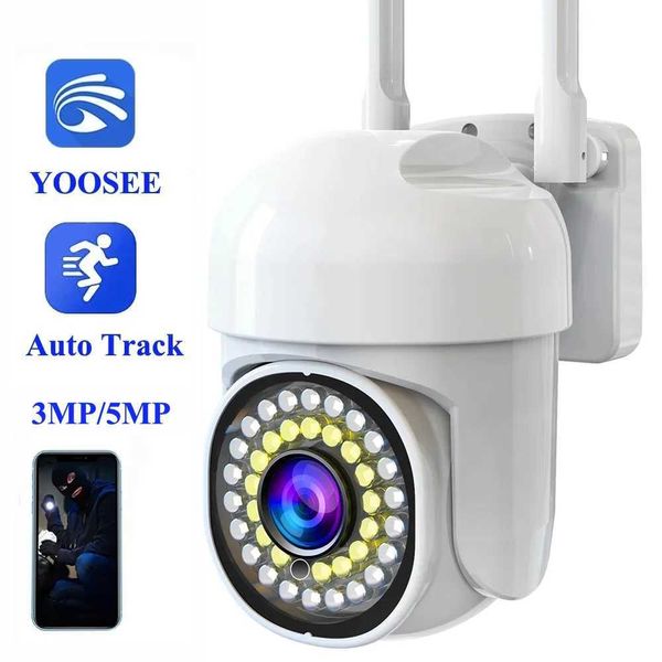 Cámaras IP Yoosee HD IP Camera 3MP 5MP Wifi PTZ Cámara de seguridad para exteriores Detección de movimiento Wifi Tracking automático Audio IP Cámara IP 240413 240413