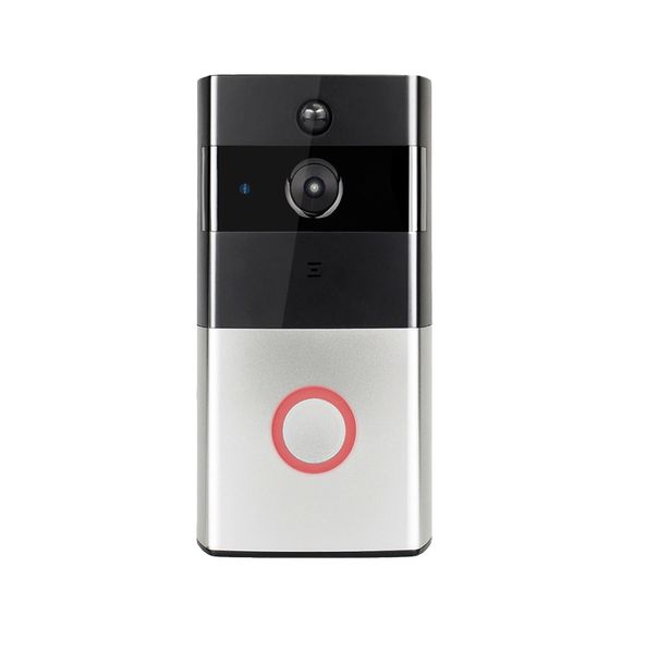 Interphone vidéo IP WI-FI visiophone porte sonnette WIFI sonnette caméra pour appartements alarme IR caméra de sécurité sans fil