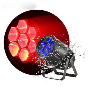 IP65 Outdoor Zoom Par LED 7x40 W RGBW 4 in 1 waterbestendig DMX -licht voor DJ Disco Stage Par verlichting