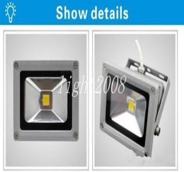 IP65 étanche 10 W éclairage LED lampe de projet extérieure projecteurs de puissance LED WarmCool blanc 10 W puce COB 85265 V 12 V Super Brig5523883