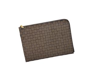 Portefeuille de stockage de portefeuille unisexe du sac à main multifonctionnel iPad en sacs de téléphone portable en cuir authentique