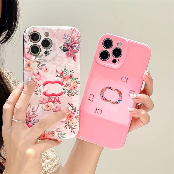 IPhone 14 13pro Phone Cases Designers Mode Hommes Femmes Phone Case Antichoc Cover Case 12 11 Plus X XS MAX Smartphones Cases