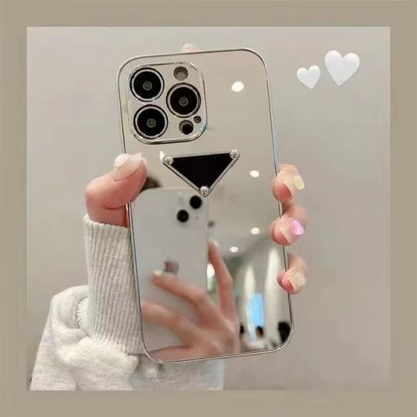 iPhone 14 Promax Classic Mirror Phone Cases 13 12 11 Pro max 7 8 plus xr Designer tpu Drop protection case