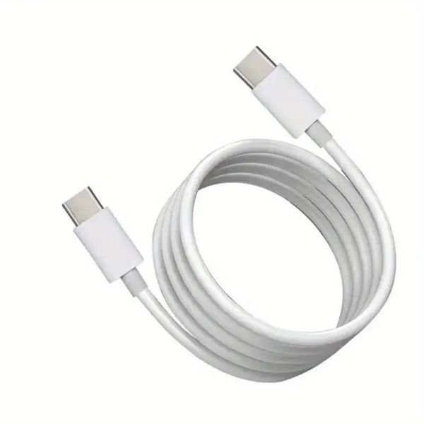 Câble de charge pour iPhone 15 PD 100 W Cordon de chargeur rapide USB C vers USB C Compatible pour iPhone 15/15 Pro/15 Pro Max/15 Plus, iPad Pro, Air5, MacBook Air
