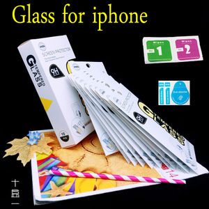 iPhone 15Pro 14 13 12 11 Schermbeschermers 9h 0,3 mm 2.5D Mobiele telefoon Tempered glas