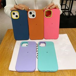 iPhone Case Borderless Half -pakket PC Case Telefoon hoesje 13Promax Slim 13/12 Hard Casess 11 Beschermende hoes