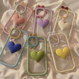 coque iphone Candy color love 11/12/13promax coques telephone xr soft IPhone Xs anti-goutte 7/8plus nouveau