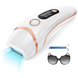 IPL Ontharing Laser depiladora 999999 Knippert HR RA SC 2 Modi Hele lichaam 9 Niveaus Thuisgebruik Laser Epilator voor Mannen Vrouwen 240315