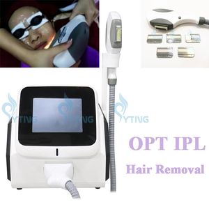 Système d'épilation IPL Élimination des taches laser Machine de beauté du visage Nettoyant pour les vaisseaux sanguins rouges Rajeunissement de la peau