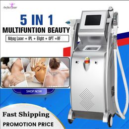 IPL Laser Acne Spot Freckle Removal Vascular Therapy RF Wrinkle Verwijder Machine Clinic Salon Gebruik Lasers Tattoo Remover