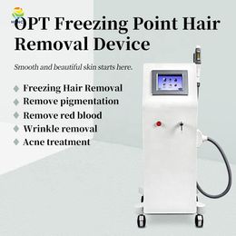 Máquina de depilación láser IPL y rejuvenecimiento de la piel OPT pieles tiernas y arrugas suaves