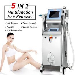 Máquina de tatuaje profesional Elight Opt hr 2022, depilación láser IPL, Nd Yag Rf, estiramiento facial, aprobado por CE