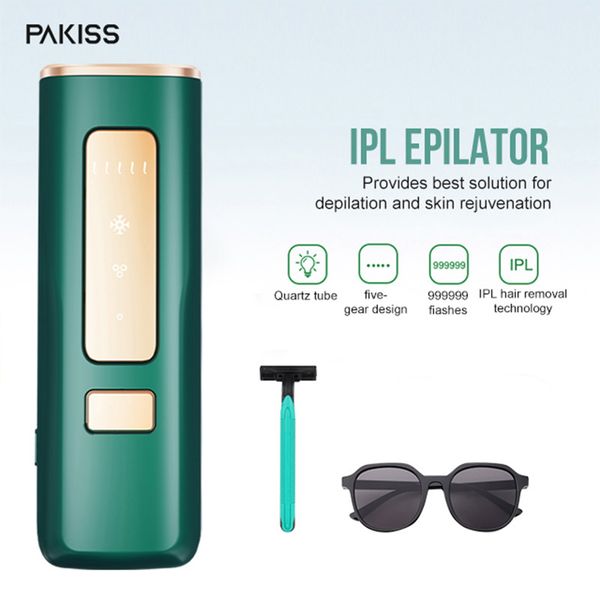 Máquina de depilación láser IPL, depiladora corporal para hombres, depilación rápida con disparos ilimitados