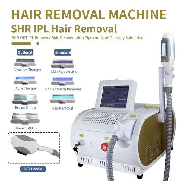 Ipl Machine Laser Hair Removal Machines Permanent Opt Remover Rajeunissement De La Peau Pigment Acné Thérapie Utilisation De Salon