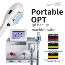 IPL Machine Opt Permanente Hair Removal Elight Skin Herjuvenation Twee handgrepen meer dan 600000 schoten schoonheidsapparaten