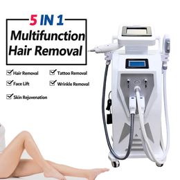 IPL Opt Laser Hair Removal Permanent Nd Yag Lazer Tattoo Verwijder multifunctionele machine RF Face Lift Elight