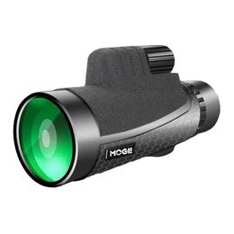 IPree® 12x50 optische HD Lens Monoculaire Bak4 Waterdichte Telescoop Draagbare Dag Nachtzicht Outdoor Camping Hiking Tripod Phone Clip