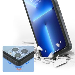 Étui de poche de téléphone imperméable IPX8 pour iPhone 14 13 12 Pro Max TPU Poute de plongée Sac Proof pour Samsung S22 S21 Plus Xiaomi