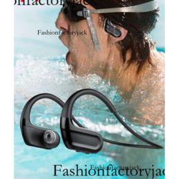 Ipx8 waterdichte zwemmen en duiken speciale draadloze Bluetooth-oortelefoon met nekhangende sport dubbele modus en 8GB geheugen MP3