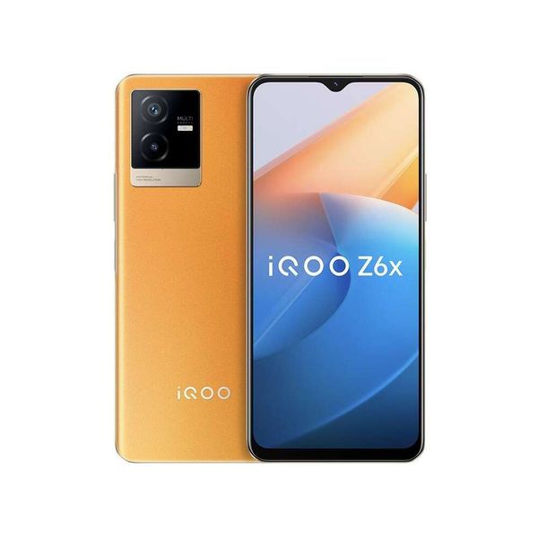 IQOO Z6X 5G Smartphone CPU MediaTek Dimensité 810 Capacité de batterie 6000mAH 50MP CAMERIE Téléphone utilisé