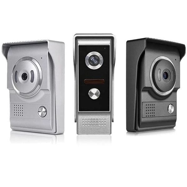 IR Vision nocturne 700TVL étanche caméra infrarouge extérieure sonnette système d'interphone vidéo pour câble à 4 fils filaire téléphone de porte 240123