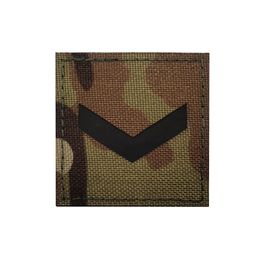 IR Réflexion Laser Cut Plaque réfléchissante 101 Badge Niveau 1 Niveau 2 Niveau 3 Camouflage Uniform Brass Rank Rank INSIGNIA HOCK