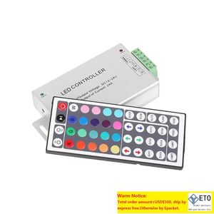 Télécommande IR DC12V24V 12A 144W 44 touches pour bande LED RVB en aluminium pour un travail plus long