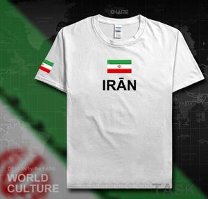 Iran Islamitische mannen t-shirts mode jerseys naties team 100 katoenen t-shirt vergadering fitness merk kleding tees vlag IR tops X06216761695